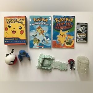 POKÉMON ASSORTED DVDS BOOKS TOYS